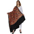 Women's Aari Embroidery Wool Shawl